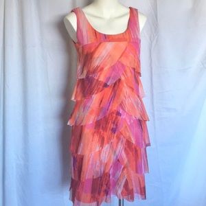 London Times Flapper Feminine Short Dress